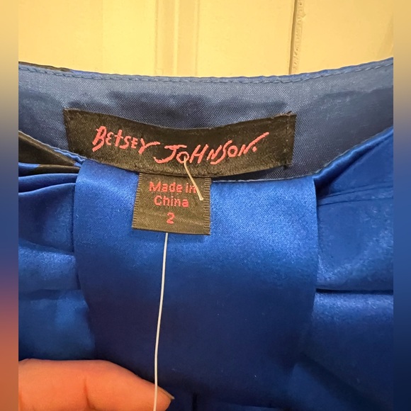 Silk Betsey Johnson Babydoll Dress - Picture 3 of 8